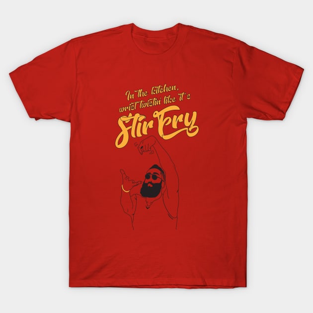 Harden Cookin' T-Shirt by DavidLaw12